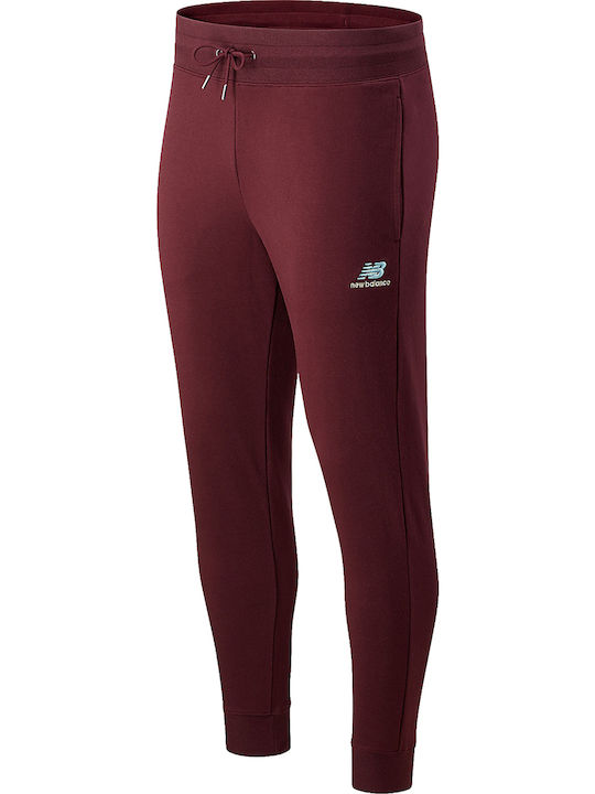 Pantaloni de trening cu Elastic Burgundia