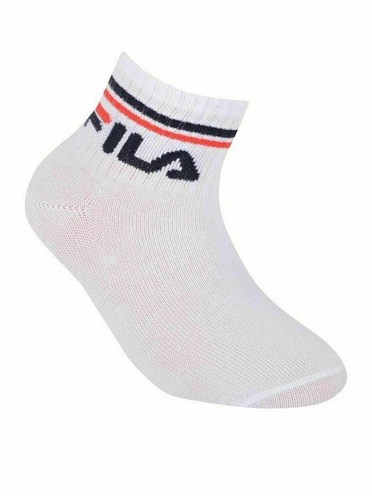 FILA Αθλητικά Παιδικά Σοσόνια Λευκά 3 Ζευγάρια