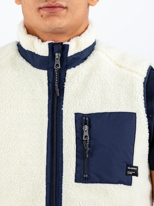 Sleeveless Jacket White
