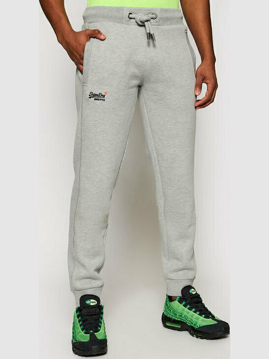 Sweatpants with Elastic Gray