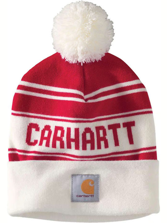 Carhartt Knitted Beanie Cap White