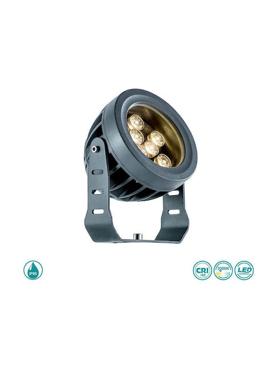 Viokef Ermis Outdoor Floor Lamp Projector LED 9W 19.5x13cm Viokef Ermis Outdoor Floor Lamp Projector LED 9W 19.5x13cm