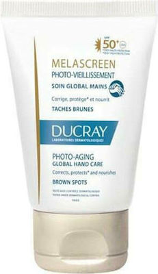 Ducray Melascreen Global Aging Crema de mâini pentru piele uscată 50ml