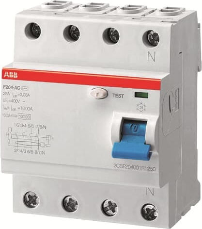 Abb Phasenrelais Leckage der Erde 63A Vierpolig
