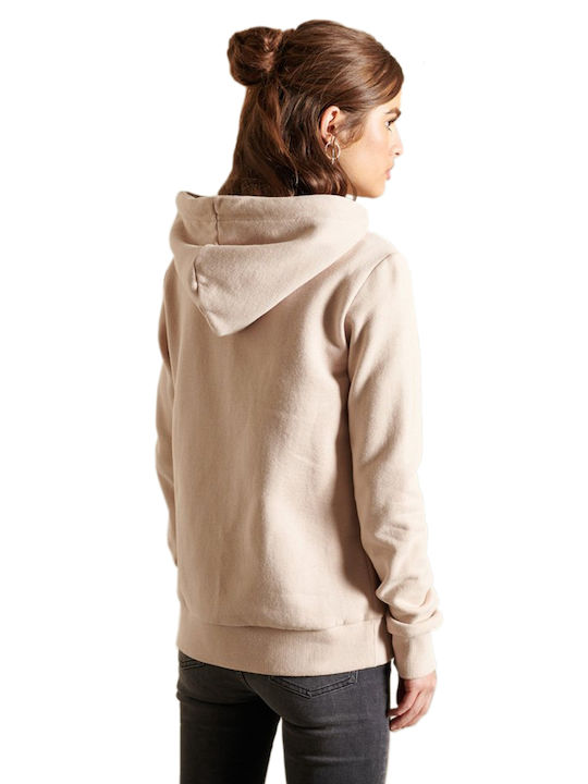 Superdry Women's Hooded Sweatshirt Beige