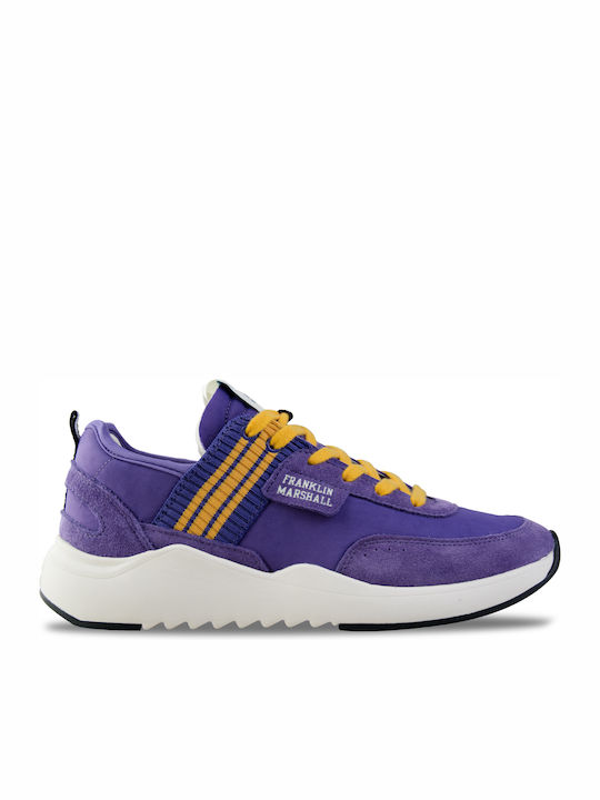 Alpha Vintage Herren Sneakers Lila