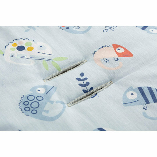 Sensillo Husa pentru cărucior Chameleon Față și spate 35x80buc Albastru