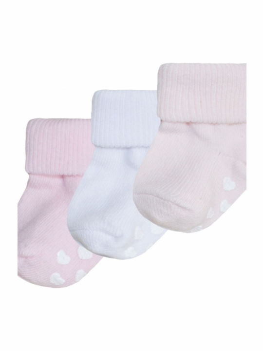 Energiers Kids' Socks Knee-High Pink 3 Pairs