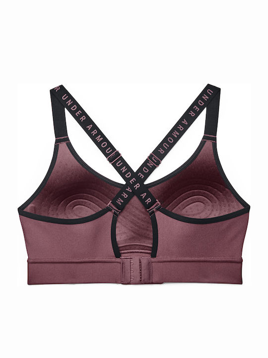 Infinity Mid Women's Sports Bra without Padding Purple