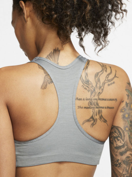 Swoosh Bra Women's Sports Bra without Padding Gray