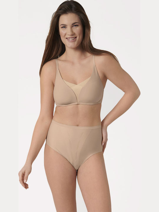 Triumph Shape Smart Maxi Slip Σύσφιξης Χωρίς Ραφές Μπεζ
