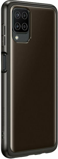 Samsung Soft Clear Cover Black Back Cover Silicone Black (Galaxy A12)