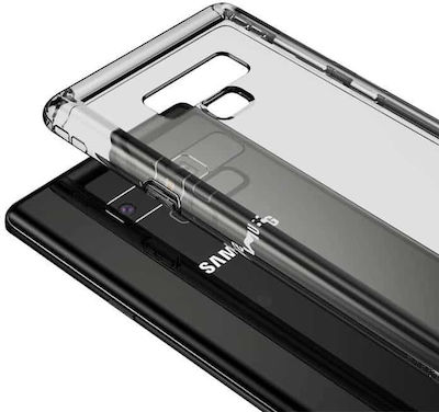 Baseus Airbag Back Cover Σιλικόνης Μαύρο-Διάφανο (Galaxy Note 9)