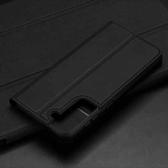 Dux Ducis Skin Pro Книга Изкуствена кожа Черен (Galaxy S21 Ultra 5G)
