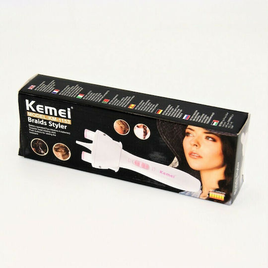 Kemei Wireless Hair Curling Iron for Curls KM-1153