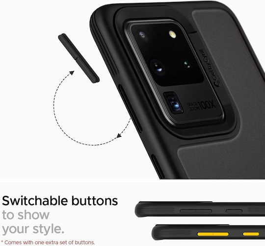 Spigen Cie Back Cover Silicon 2mm Negru (Galaxy S20 Ultra)