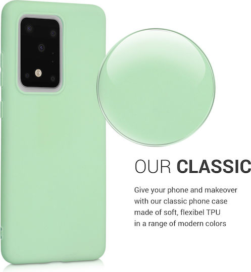 KWmobile Soft Flexible Back Cover Σιλικόνης Τιρκουάζ (Galaxy S20 Ultra)