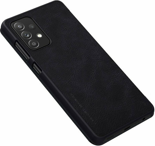 Nillkin Qin Wallet Δερματίνης / Πλαστικό Μαύρο (Galaxy A72)