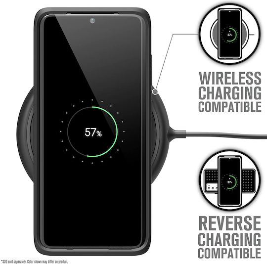 Catalyst Impact Protection Back Cover Σιλικόνης Μαύρο (Galaxy S20)