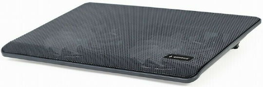 Gembird Cooling Pad για Laptop έως 15.6" με 2 Ανεμιστήρες και Φωτισμό (NBS-2F15-05)