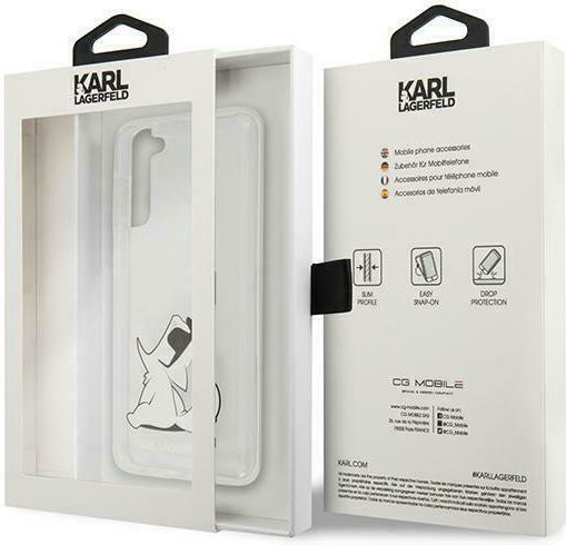 Karl Lagerfeld Choupette Eats Back Cover Σιλικόνης Διάφανο (Galaxy S21+ 5G)