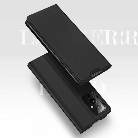 Dux Ducis Skin Pro Book Piele artificială Negru (OnePlus 9)