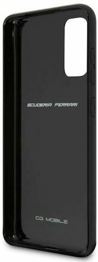 Ferrari Heritage Carbon Back Cover Plastic Black (Galaxy S20)
