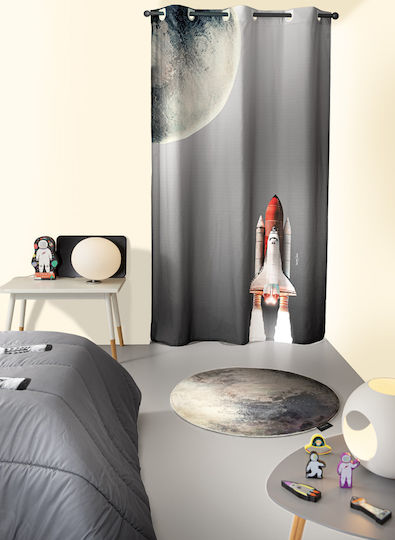 Saint Clair Kids Synthetic Rug Space Round 100cm