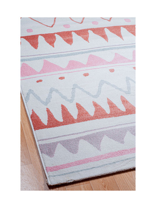 Klonaras Kids Rug 133x190cm Thickness 10mm 355 Pink