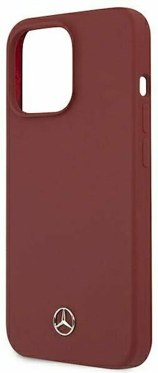 Mercedes-Benz Hardcase Back Cover Σιλικόνης Κόκκινο (iPhone 13 Pro Max)
