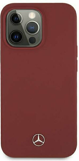 Mercedes-Benz Hardcase Back Cover Σιλικόνης Κόκκινο (iPhone 13 Pro Max)