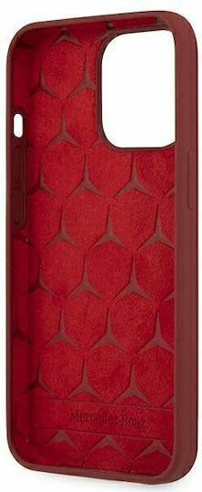 Mercedes-Benz Hardcase Back Cover Σιλικόνης Κόκκινο (iPhone 13 Pro Max)