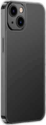 Baseus Frosted Glass Back Cover Σιλικόνης Μαύρο (iPhone 13)