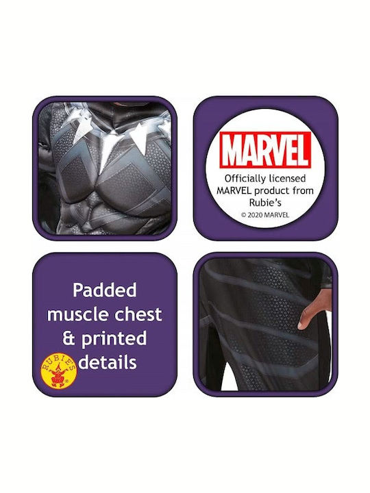 Kids Carnival Costume Black Panther