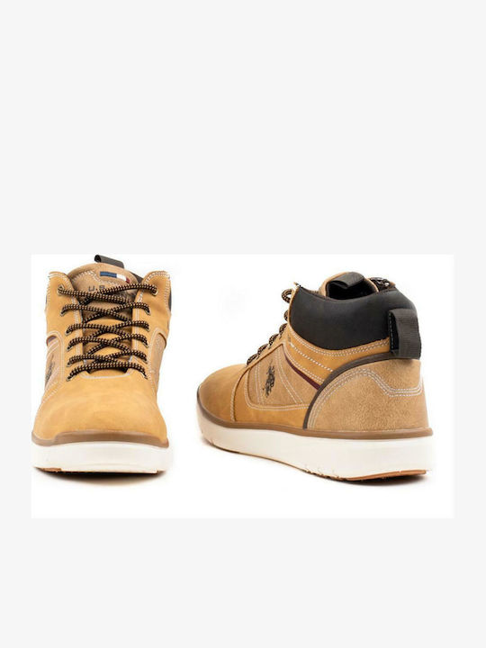 Beige Herrenstiefel