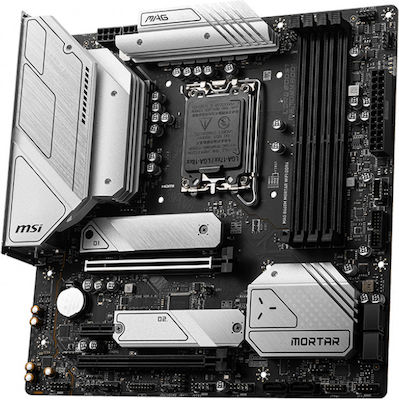 MSI MAG B660M Mortar WIFI DDR4 Motherboard Micro ATX με Intel 1700 Socket