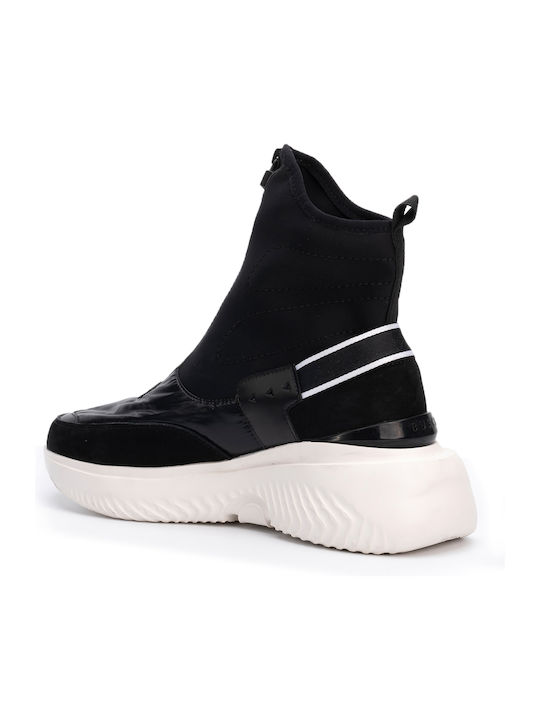 Pyro Damen Chunky Stiefel Schwarz