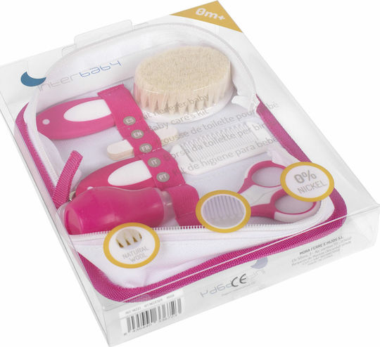 Interbaby Baby Care Set Pink 6pcs