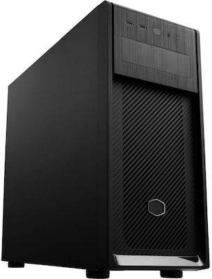 CoolerMaster Elite 500 ODD Midi Tower Computer Case with Window Panel Black