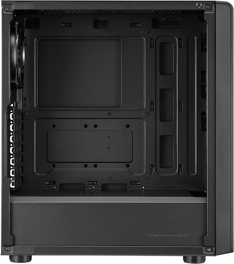 CoolerMaster Elite 500 ODD Midi Tower Компютърна кутия със страничен прозорец Черен