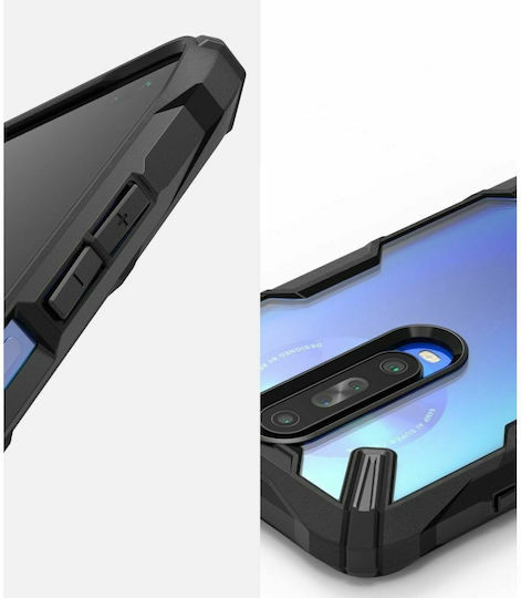 Ringke Fusion X Back Cover Σιλικόνης 2mm Μαύρο (Redmi K30)