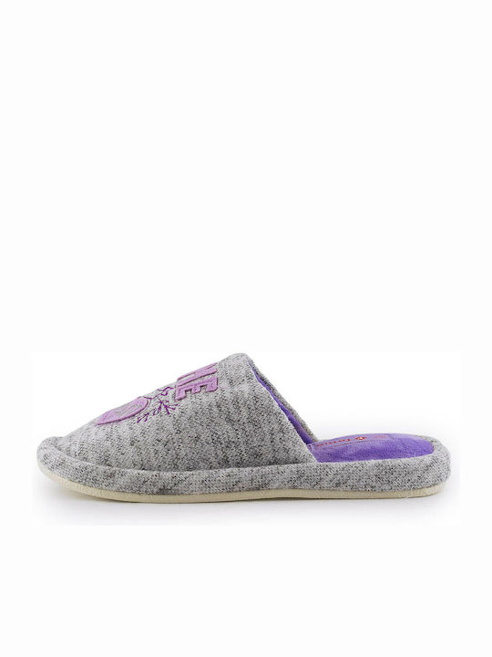 FAME 41-052 Women's Slipper In Gray Colour