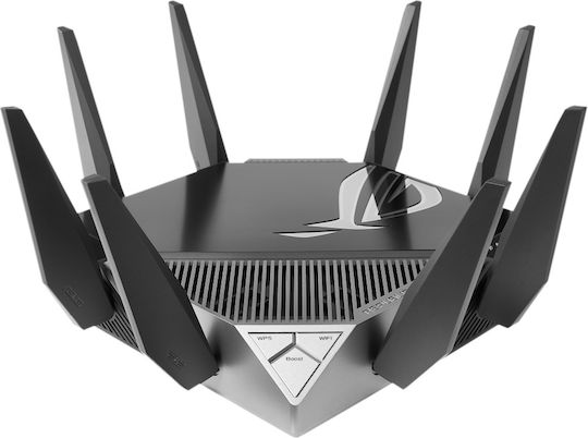 Asus ROG Rapture GT-AXE11000 Drahtlos Router Wi-Fi 6 mit 4 Anschlüssen Gigabit Ethernet
