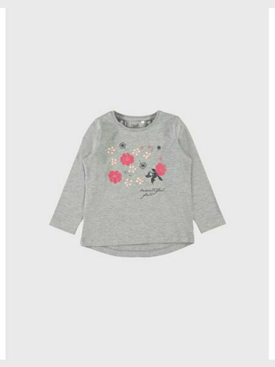 Name It Kids Blouse Long Sleeve Gray