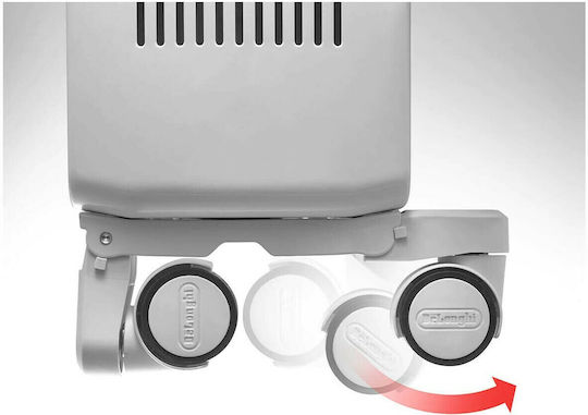 De'Longhi TRDX4 1025E 1001068144 Oil Filled Radiator with 10 Fins 2500W