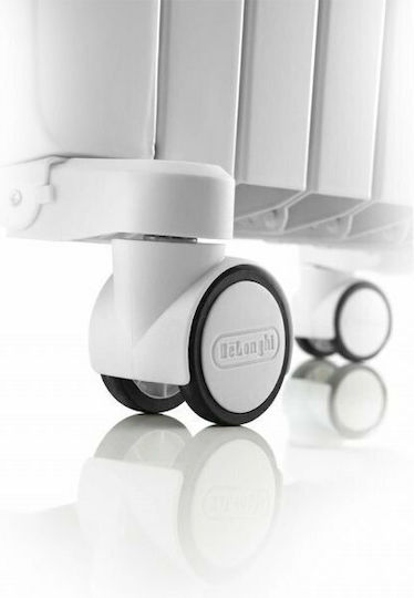 De'Longhi Dragon 4 TRD4 1025 0110612302 Oil Filled Radiator with 10 Fins 2500W