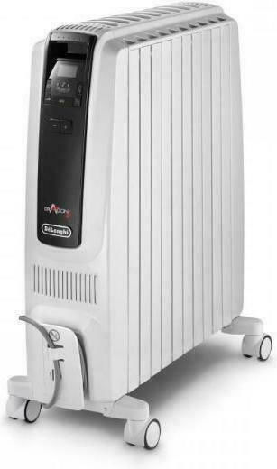 De'Longhi Dragon 4 TRD4 0820 0110612301 Oil Filled Radiator with 8 Fins 2000W