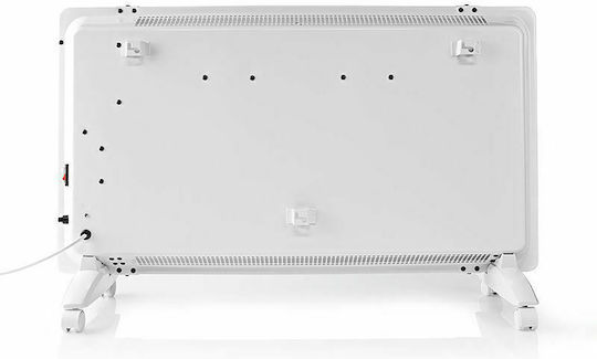 Primo PRPH-81026 Floor Convector Heater 2000W with Electronic Thermostat 83x52cm White