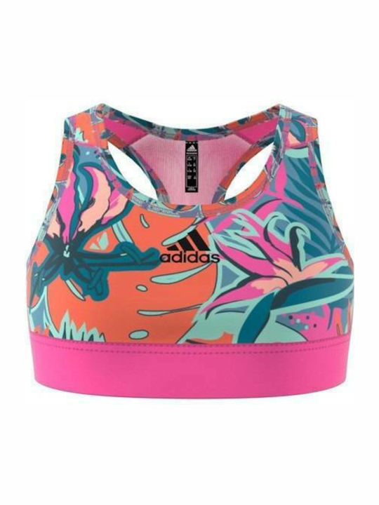 adidas Techfit Graphic Παιδικό Μπουστάκι Ροζ