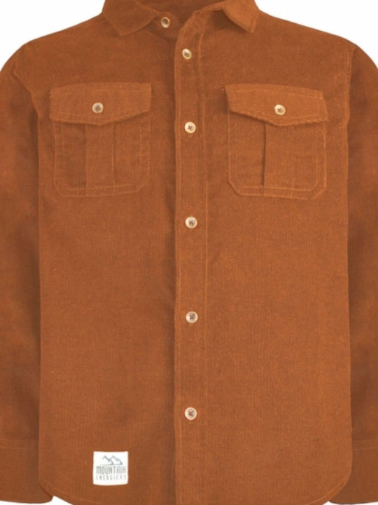 Energiers Kids One Color Shirt Tabac Brown